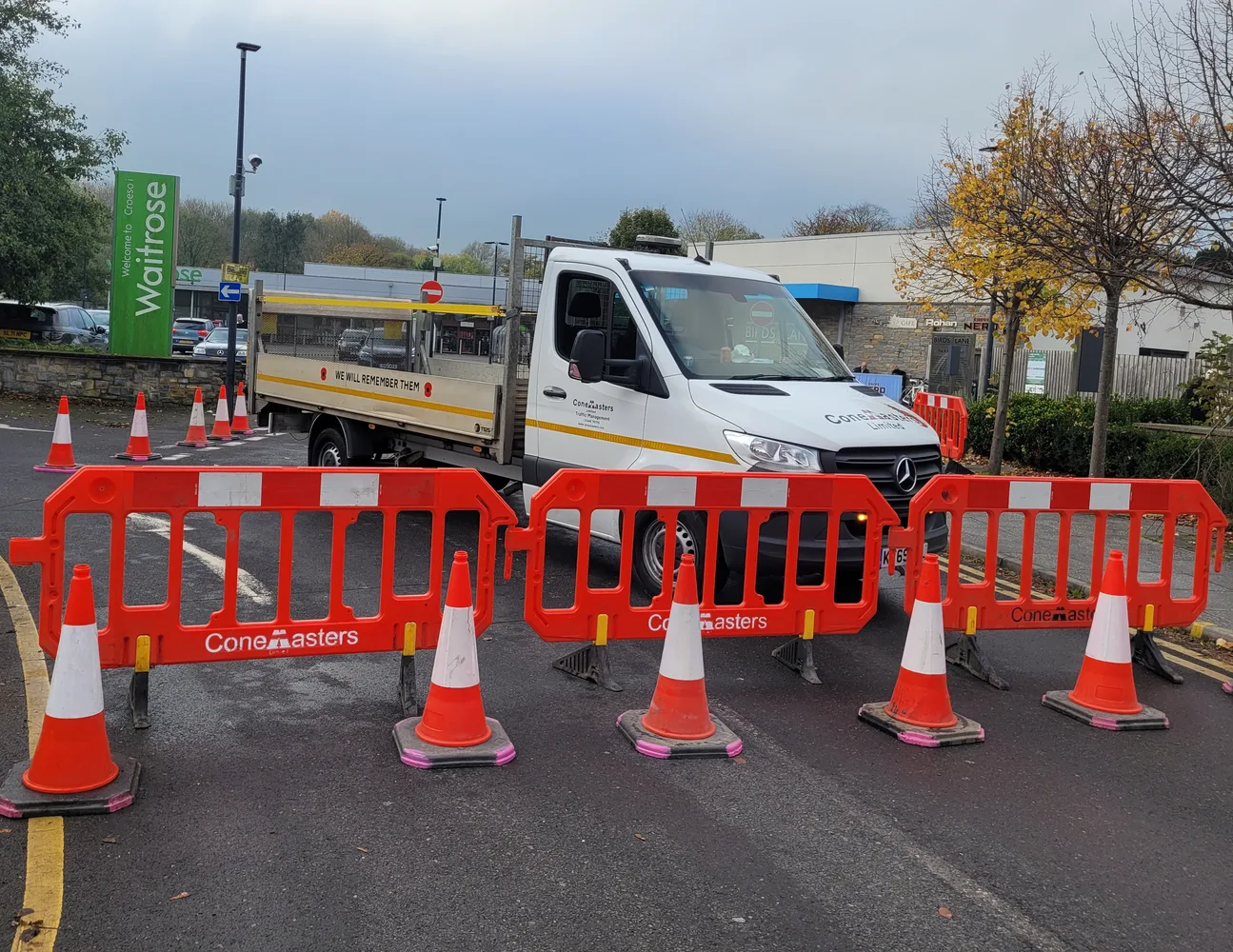 A Conemasters traffic management scheme